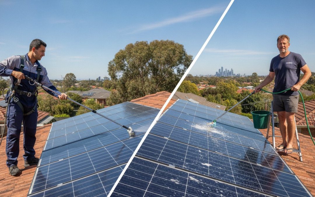 DIY vs Professional Solar Panel Cleaning: The Ultimate Melbourne Guide