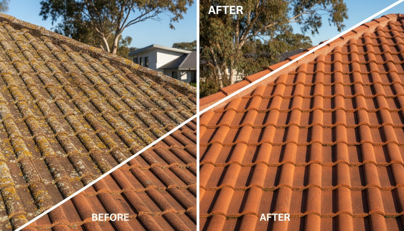 Lichen Removal from Roof Tiles Melbourne: The 2026 Homeowner’s Guide – Hero Image Lichen Removal from Roof Tiles Melbourne: The 2026 Homeowner’s Guide