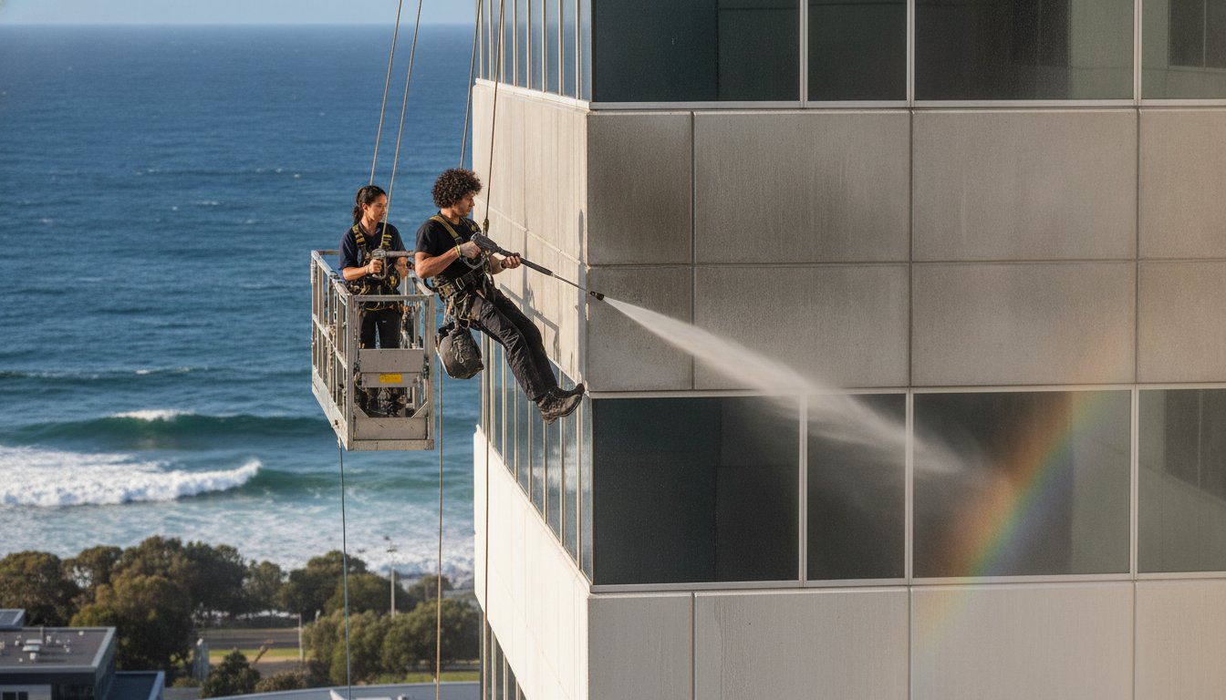 Commercial Pressure Washing Mornington Peninsula: The 2026 Facility Manager’s Guide – Hero Image Commercial Pressure Washing Mornington Peninsula: The 2026 Facility Manager’s Guide