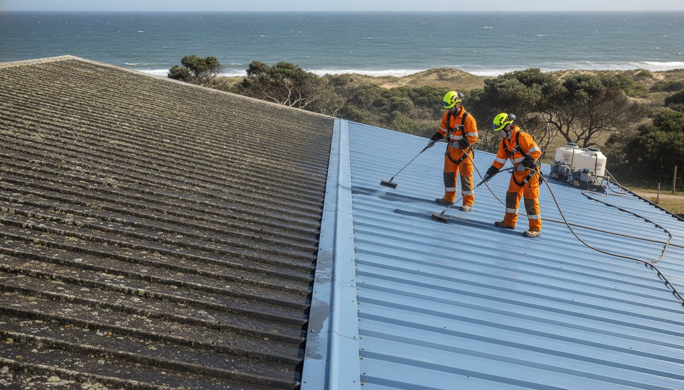 Commercial Roof Cleaning Mornington Peninsula: Protecting Your Business Assets – Hero Image Commercial Roof Cleaning Mornington Peninsula: Protecting Your Business Assets
