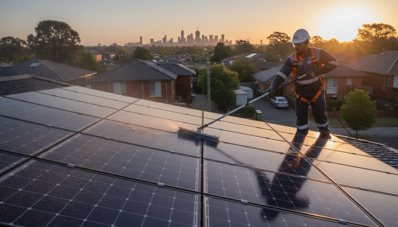 DIY vs Professional Solar Panel Cleaning: The 2026 Melbourne Homeowner Guide