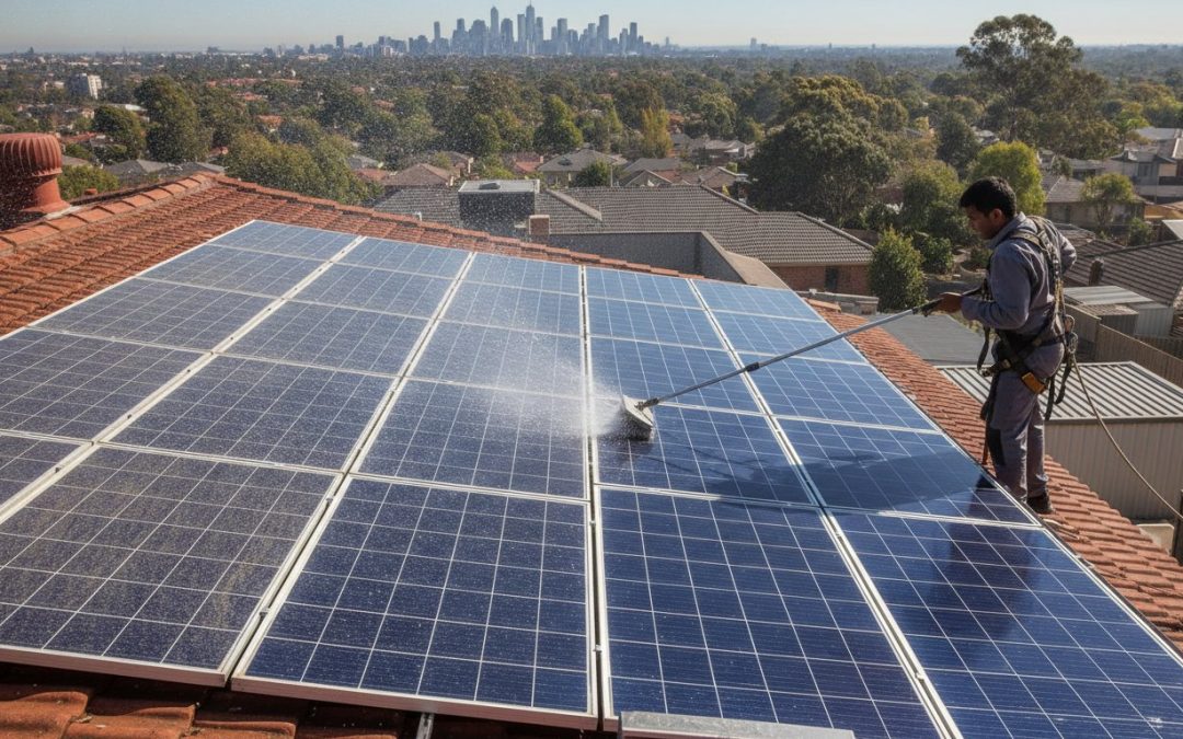 Solar Panel Cleaning Cost Melbourne: 2026 Price Guide & ROI Analysis